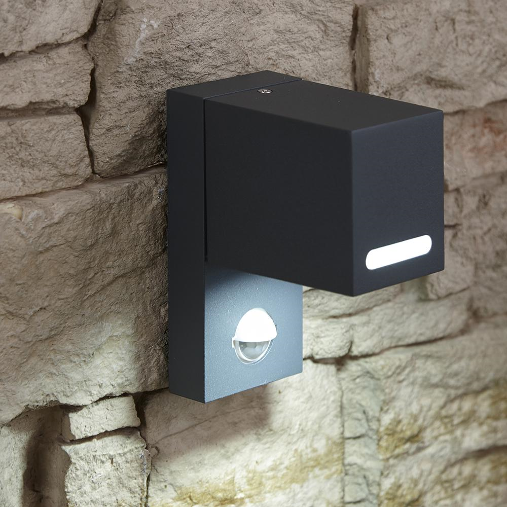 Click to view product details and reviews for Biard Kernhof Led Outdoor Wall Light With Pir Sensor Anthracite.